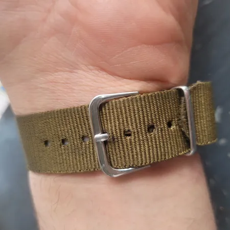 بند ساعت مچی مدل برزنتی ناتو کد ZAB20
