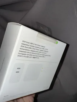 شارژر دیواری 35 وات اپل مدل Dual USB-C Port