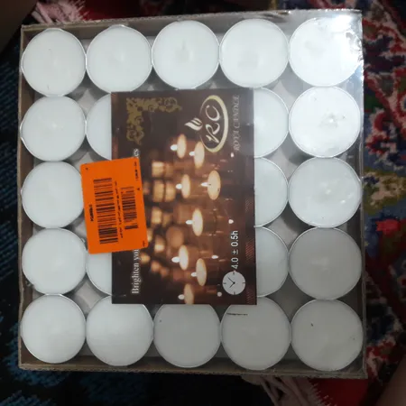 شمع وارمر رویا کندل مدل CVR1 بسته 100 عددی