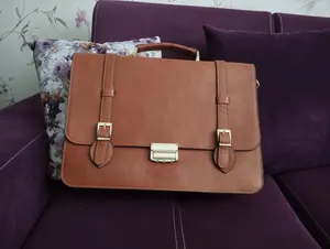 تجریه خرید کیف اداری چرم طبیعی چرم ناب کد 100