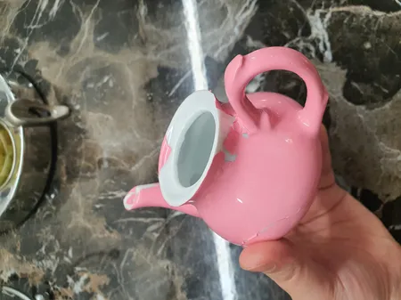 قوری زعفران مدل رنگی کد S_55