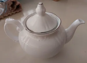 تجریه خرید قوری چینی زرین ایران مدل چهار ترک 5 سمن درجه عالی