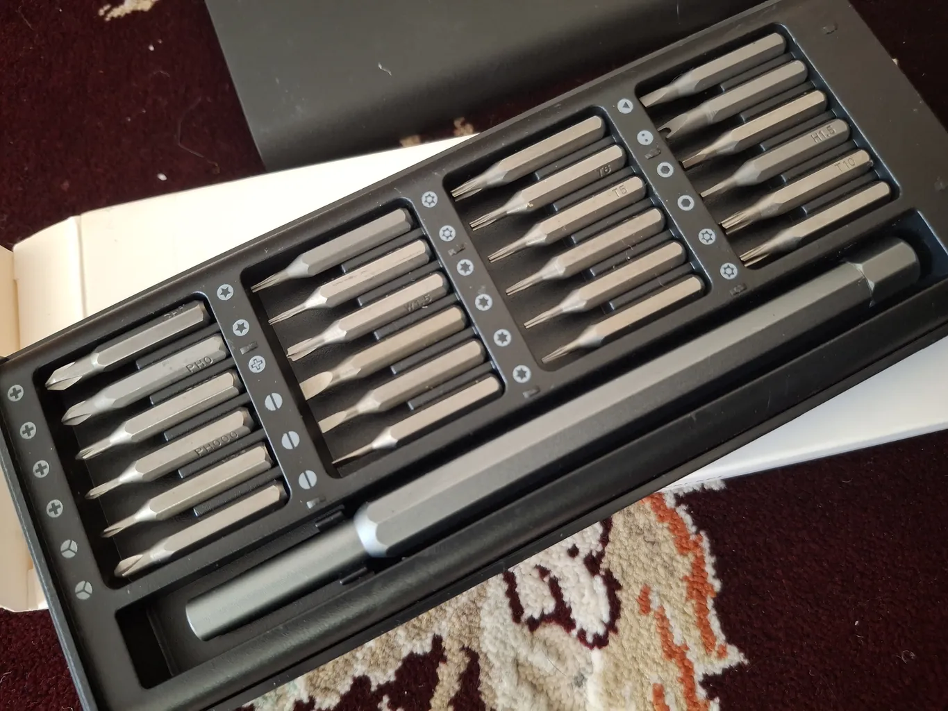 مجموعه 24 عددی پیچ گوشتی آهنربایی مدل 6024 pro