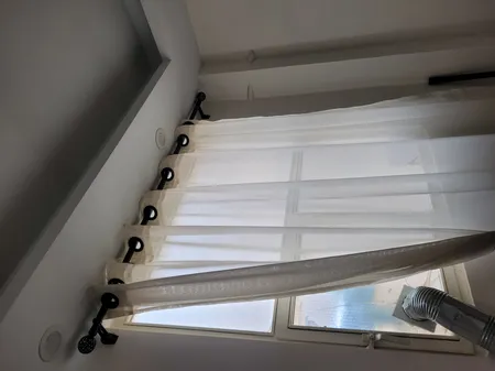 حلقه پرده مدل پانچ بسته 25 عددی