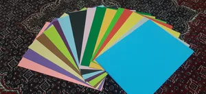 تجریه خرید مقوا رنگی 70 در 50 تیما مدل پشت شطرنجی بسته 10 عددی