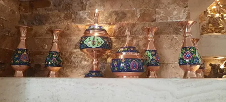 شکلات خوری مسی مدل پرداز کد ps18