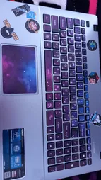 استیکر لپ تاپ کد sp-ace01 به همراه برچسب حروف فارسی کیبورد