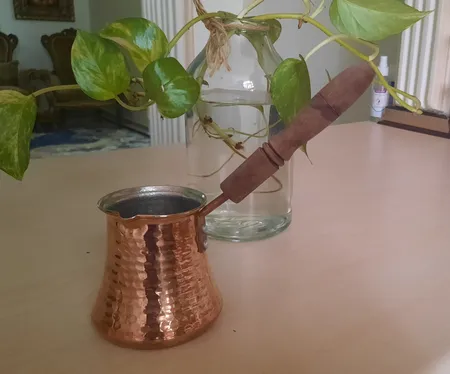 قهوه جوش هاس جوهر مدل مسی سایز 6