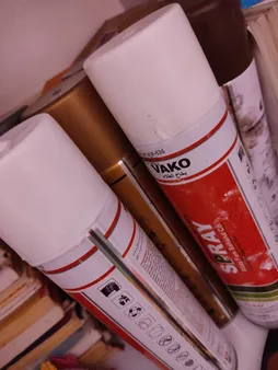 اسپری رنگ سفید واکو حجم 300 میلی لیتر