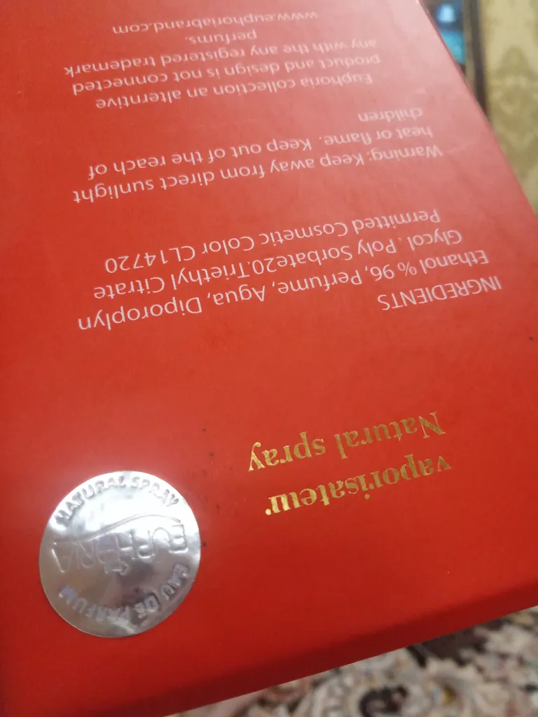 ادوپرفیوم ایفوریا مدل فرانسیس کورکجان باکارات رژ 540 حجم 100 میلی‌لیتر