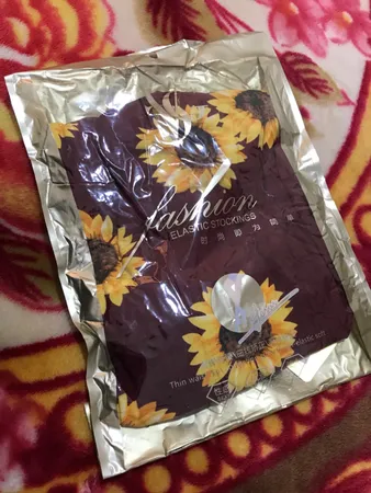 شلوار راحتی زنانه مدل مخمل طرح آفتابگردان