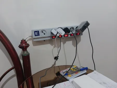 چندراهی برق پارت الکتریک مدل 5+1 کد 2095