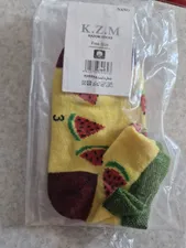 تجریه خرید جوراب نوزادی طرح هندوانه