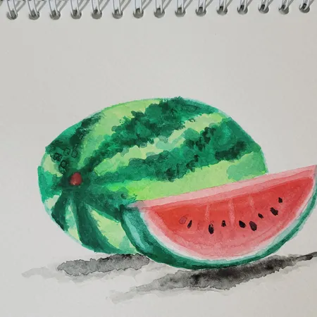 آبرنگ 12 رنگ آریا کد 2-5008