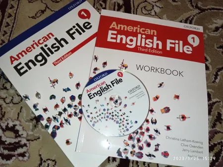 کتاب American English File 1 اثر جمعی از نویسندگان انتشارات Oxford