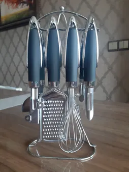 سرویس 8 پارچه ابزار آشپزخانه یونی هوم مدل 6680G