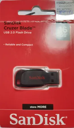 فلش مموری سن دیسک مدل Cruzer Blade CZ50 ظرفیت 16 گیگابایت با رابط USB 2.0
