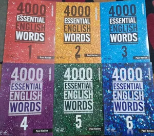 تجریه خرید کتاب 4000 Essential English Words اثر Paul Nation انتشارات Compass Publishing شش جلدی