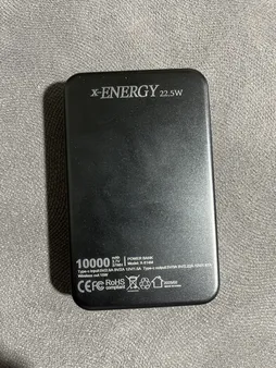 پاوربانک بی‌سیم 15 وات ایکس انرژی مدل X-814M 22.5W ظرفیت 10000 میلی آمپر ساعت