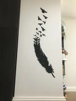 استیکر چوبی مدل B-3