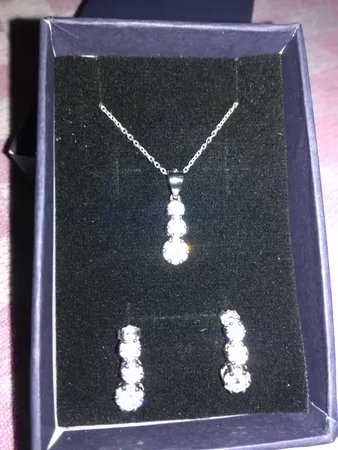 نیم ست نقره کد M1153