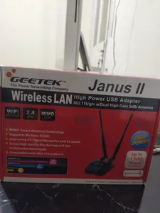 تجریه خرید کارت شبکه USB بی سیم جی تک Janus II