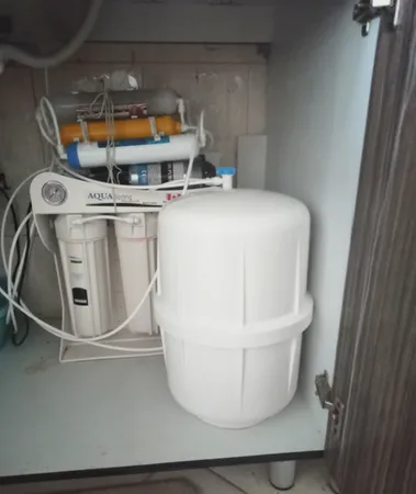 دستگاه تصفیه کننده آب آکوآ اسپرینگ مدل NF - SF4400 به همراه فیلتر تصفیه اب کد 01 مجموعه 3 عددی