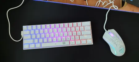 کیبورد گیمینگ ردراگون مدل K630 Dragonborn، مکانیکال سوییچ قرمز، Tenkeyless، نورپردازی RGB