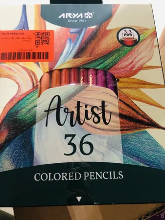 مداد رنگی 36 رنگ آریا مدل آرتیست