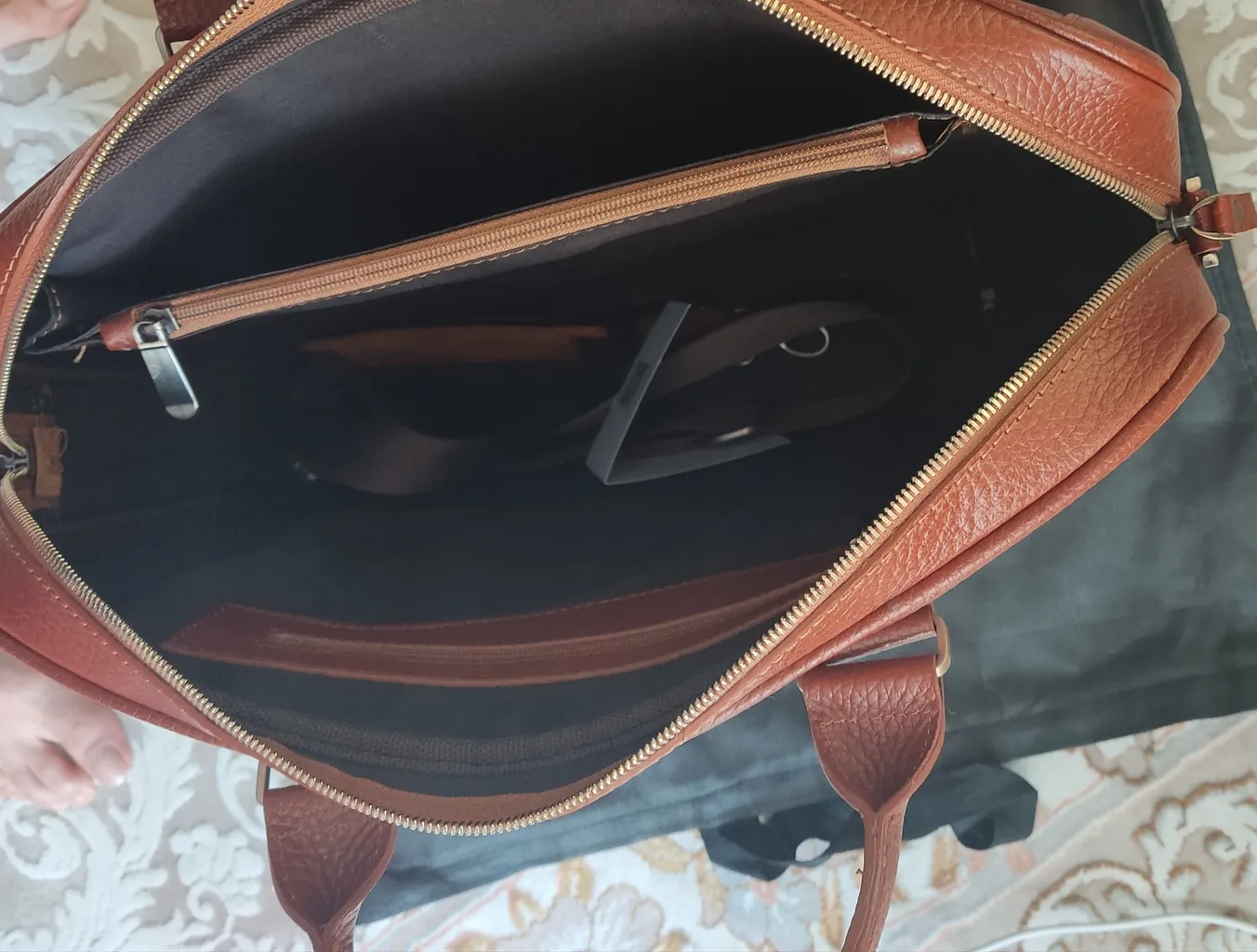 کیف اداری رویال چرم کد BL22-Brown