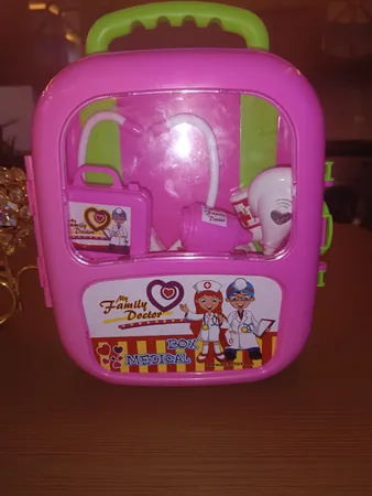 ست اسباب بازی تجهیزات پزشکی چرخ دار کد M6699