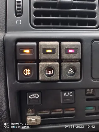 کلید مه شکن عقب ایمن تک کد 291 مناسب برای پژو 405