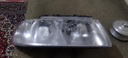 طلق چراغ جلو سمند مدل فابریک بسته 2 عددی