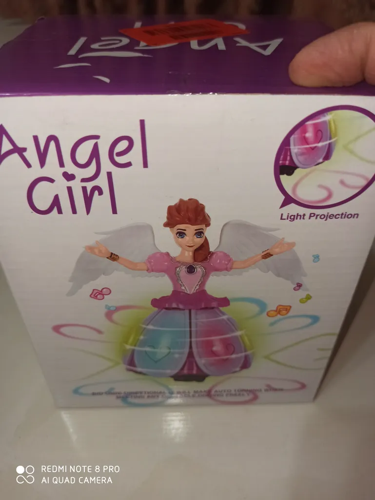 عروسک موزیکال مدل Angel Girl