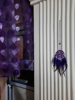 آویز دریم کچر مدل مهره دار رنگین کد 01