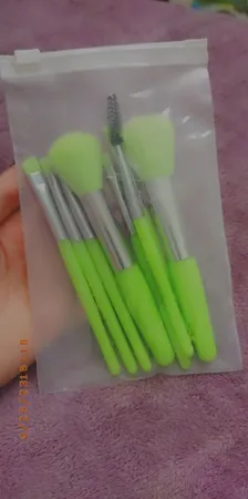 ست برس آرایشی مدل پاستیلی کد d8900 مجموعه 8 عددی