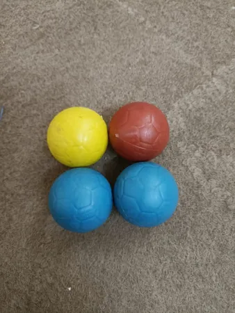 توپ فوتبال دستی بسته 4 عددی سایز 4