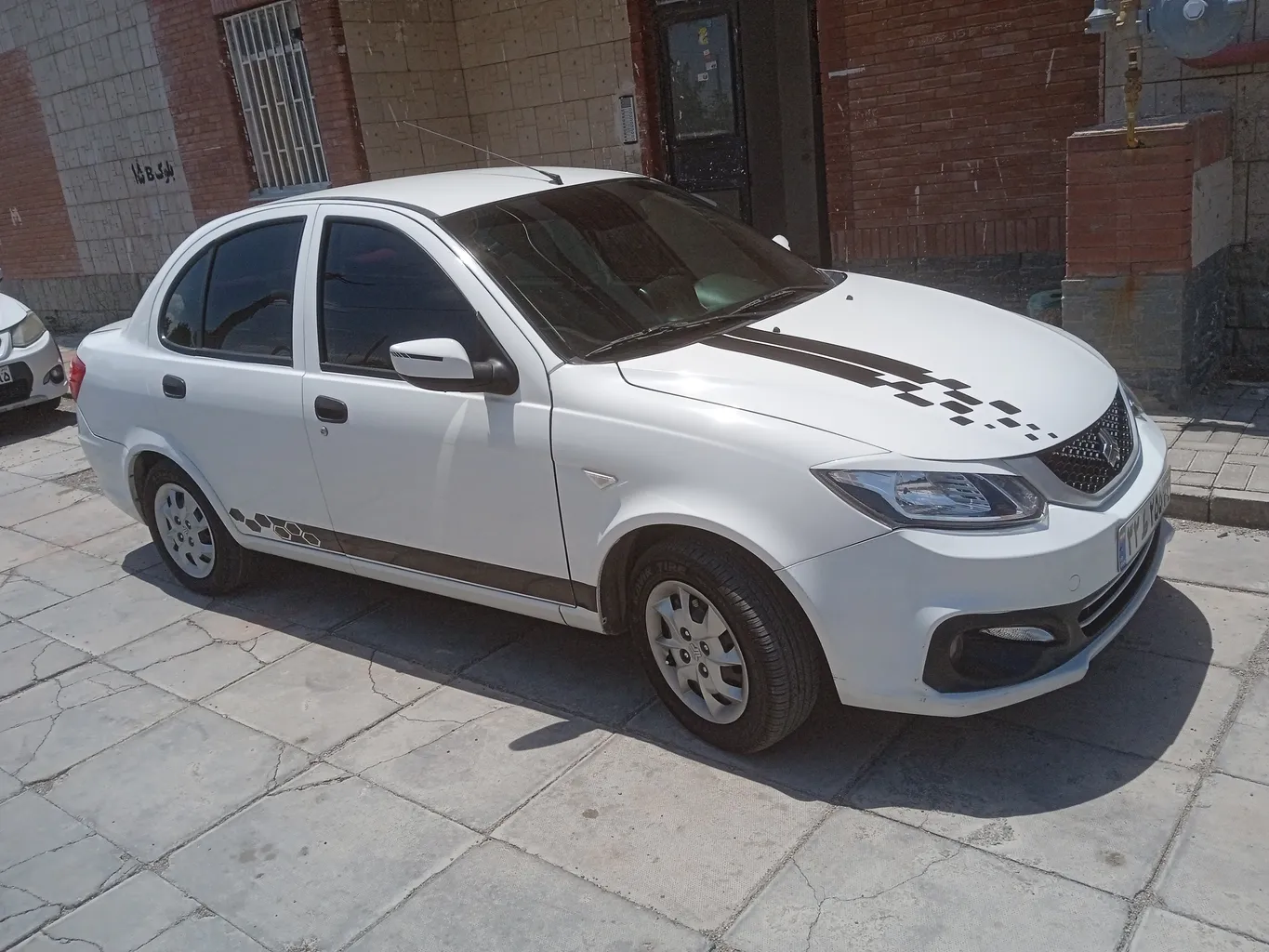 برچسب بدنه خودرو ونگارد کد 25 مجموعه 6 عددی