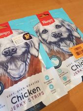 غذای تشویقی سگ ونپی مدل Jerky Strips Chicken وزن 100 گرم