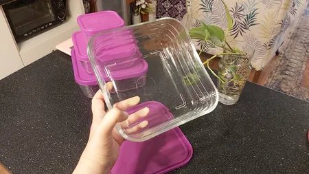 ظرف نگهداره کاوه مدل کلاسیک بسته 3 عددی