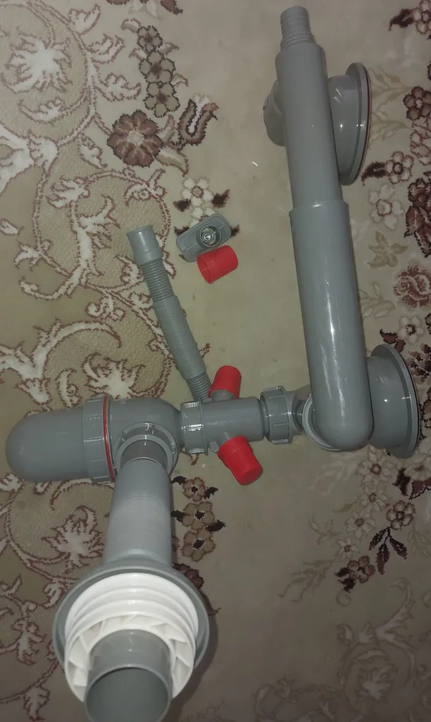 سیفون ظرفشویی آبا مدل 120