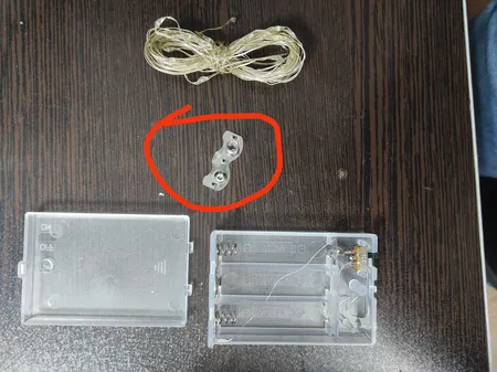 ریسه ال ای دی سحاب کد مفتولی به طول 5 متر