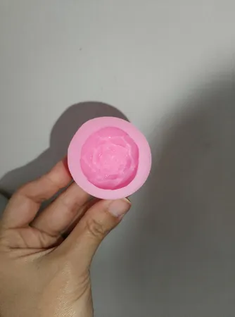 قالب شمع مدل گل پیونی وارمری