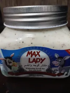 تجریه خرید اسکراب لایه بردار پوست مکس لیدی مدل شیر الاغ حجم 300 میلی لیتر