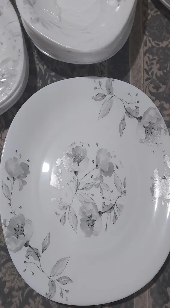 سرویس غذاخوری 25 پارچه گلدن اوپال مدل مرینوس کد Carine