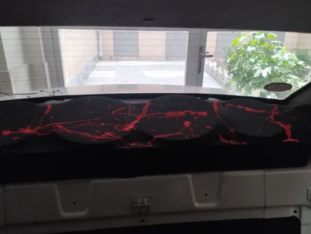 طاقچه عقب برجسته تی ماتریکس مدل Sain86T مناسب برای ساینا