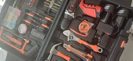 مجموعه 125 عددی ابزار ادون مدل ED-40L-TZ