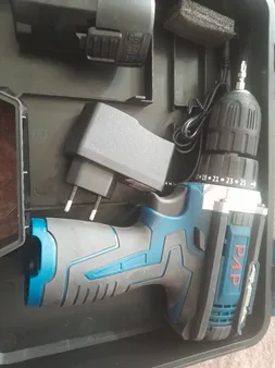 دریل پیچ گوشتی شارژی پی ای پی مدل 1201