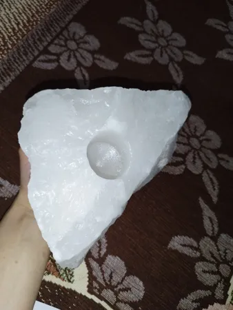 جا شمعی سنگ نمک مدل MT402