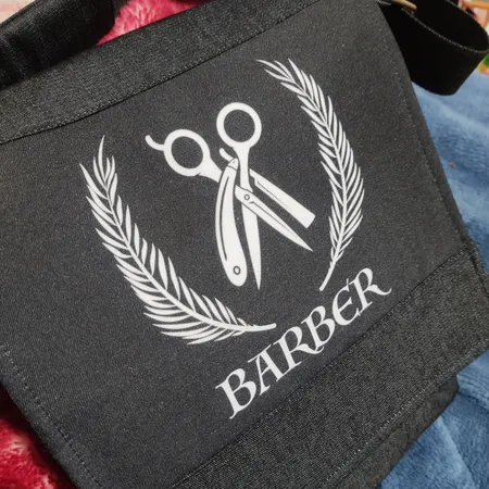 کیف رودوشی چی چاپ طرح آرایشگری کد Barber